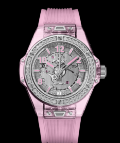 Hublot Big Bang One Click Pink Sapphire Diamonds 39mm 465.JP.4802.RT.1204