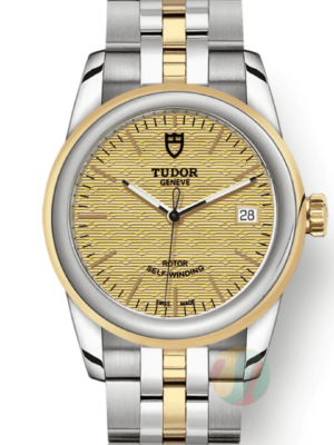 Tudor Glamor Date Glamor M55003-0003 Men 36mm