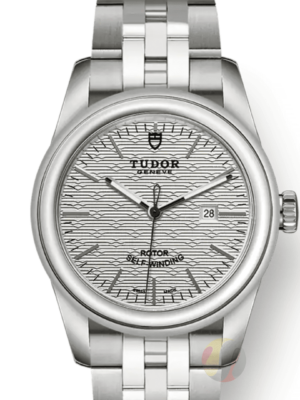 Rolex's diffusion brand, Tudor "Glamor Date". Compared to the previous standard model, Princess Date, it has a solid build, and the case size is 31 mm, which is slightly larger. The simple design is a model that can be used regardless of the scene. Comes with original manufacturer box and international warranty card.