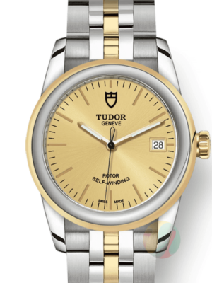 Tudor Glamor Date M55003-0005 Men 36mm