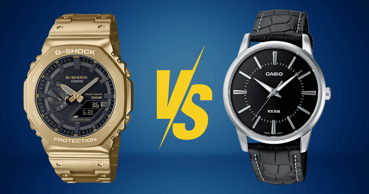 digital vs analogue watches