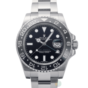 pre-owned rolex gmt master ii 116710ln-0001