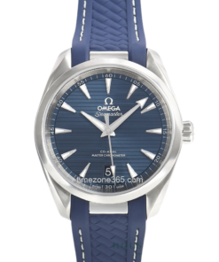 omega seamaster aqua terra blue dial men’s watch 220.12.38.20.03.001