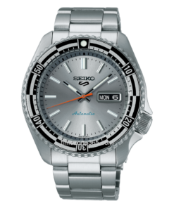 seiko 5 sports automatic silver dial men’s watch srpk09k1