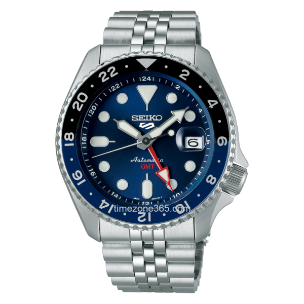 Seiko 5 Sports GMT Automatic Blue Dial Men's Watch SSK003K1