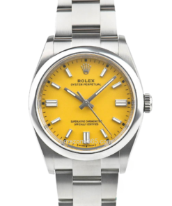 rolex oyster perpetual 36 126000-0004 yellow