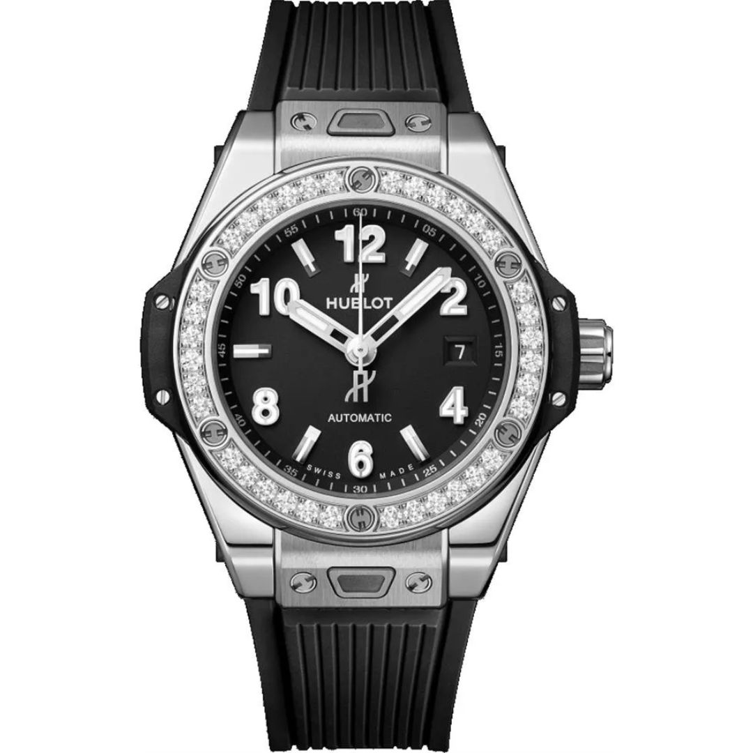 Hublot Big Bang One Click Steel Diamonds 33mm 485.SX.1170.RX.1204