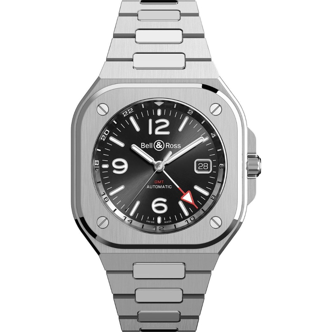 Bell & Ross BR 05 GMT 41mm BR05G-BL-ST/SST