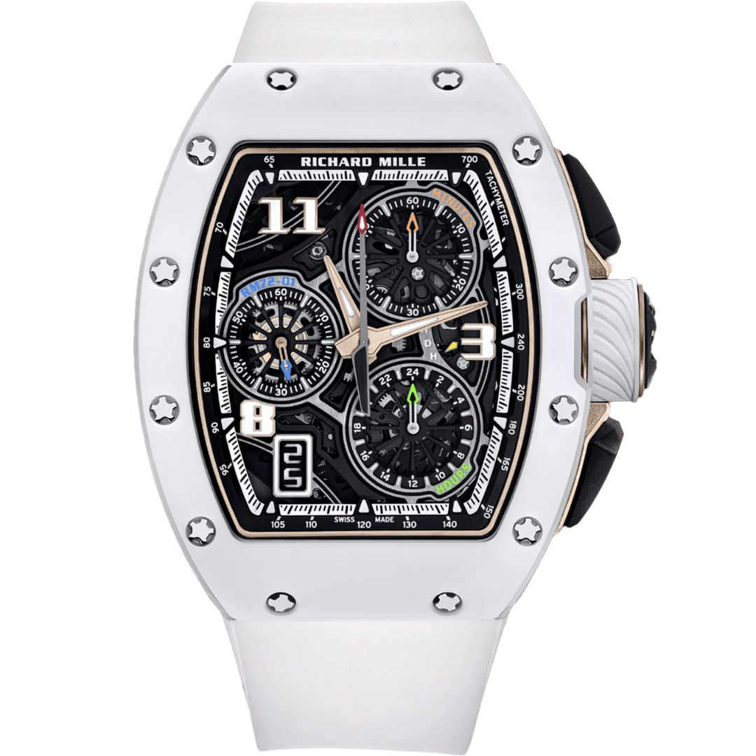 Richard Mille RM 72-01 White Ceramic