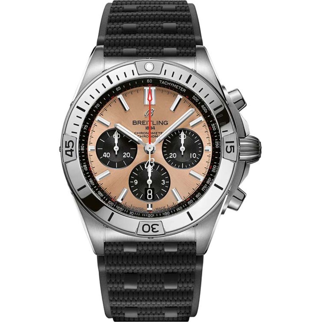 Breitling Chronomat B01 42 AB0134101K1S1 Stainless Steel Copper Dial