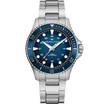 Hamilton Khaki Navy Scuba Auto H82505140 Stanless Steel Blue Dial