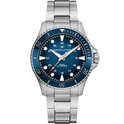 Hamilton Khaki Navy Scuba Auto H82505140 Stanless Steel Blue Dial