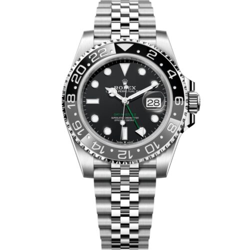 Rolex GMT-Master II 126710GRNR-0003 Stainless Steel Black Dial