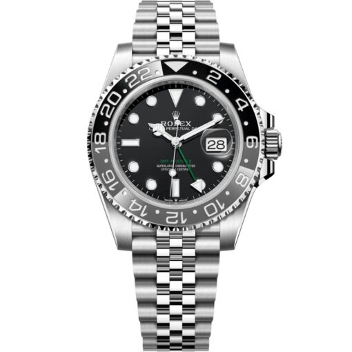 Rolex GMT-Master II 126710GRNR-0003 Stainless Steel Black Dial