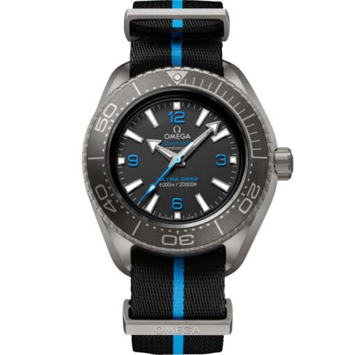 Omega Seamaster Planet Ocean 6000m Ultra Deep 215.92.46.21.01.001 Titanium Black Dial