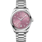 Omega Seamaster Aqua Terra Shades 220.10.38.20.10.005 Stainless Steel Pink Dial