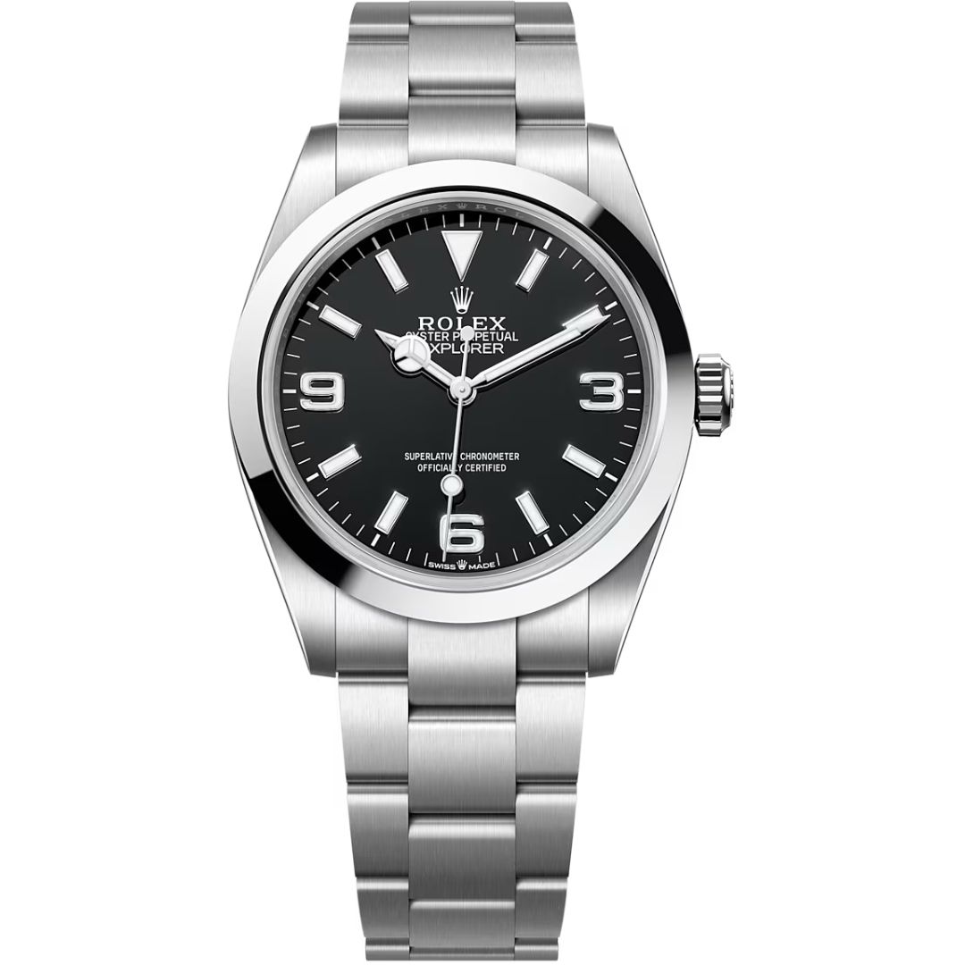 Rolex Explorer 40 224270-0001 Stainless Steel Black Dial