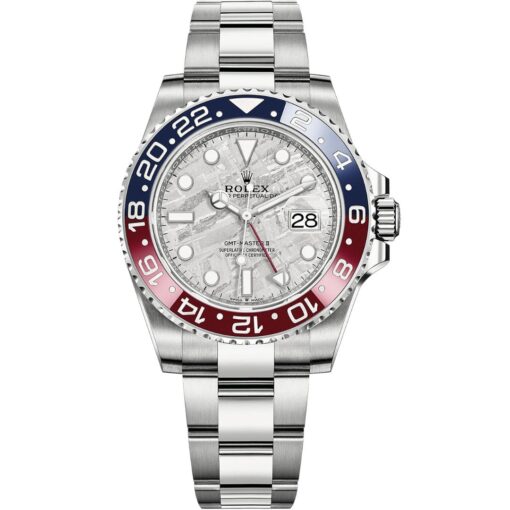 Rolex GMT-Master II 126719BLRO-0002 white gold watch with meteorite dial