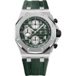 Audemars Piguet Royal Oak Offshore 26238TI.OO.A056CA.01 in titanium with green dial