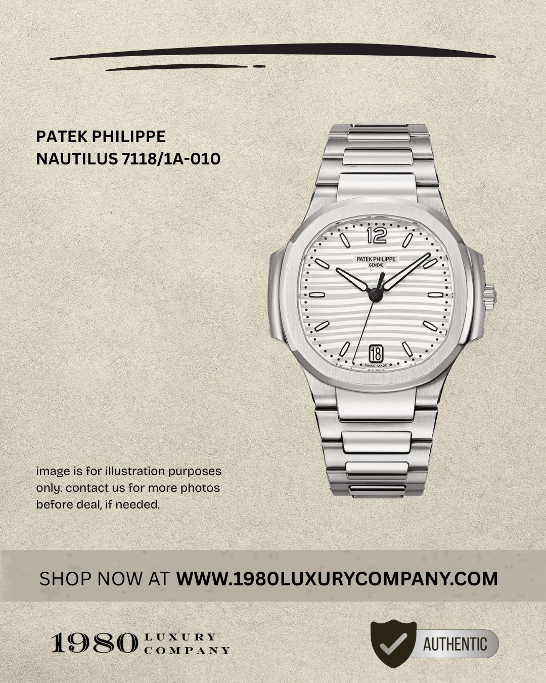 Patek Philippe Nautilus 7118/1A-010