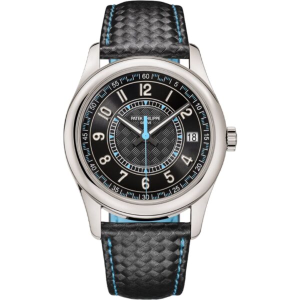 Patek Philippe Calatrava 6007G-011 Black in white gold with black dial