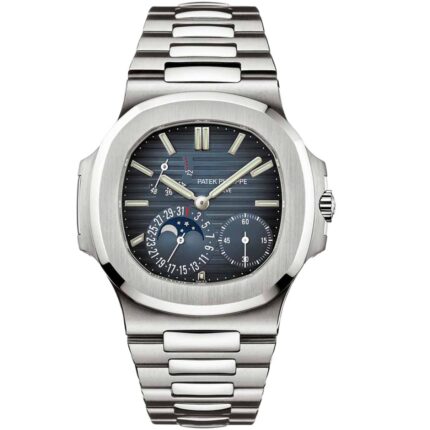 Patek Philippe Nautilus 5712/1A-001 in stainless steel with blue dial