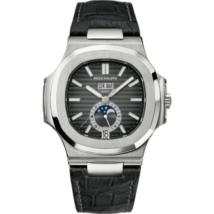 Patek Philippe Nautilus 5726A-001 Black front view