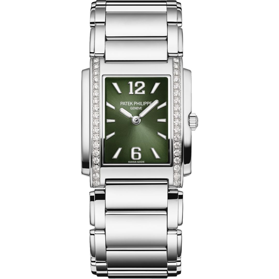 Patek Philippe Twenty~4 4910/1200A-011 Green front view
