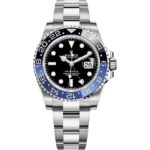 Rolex GMT-Master II 126710BLNR Batman Oyster Front View