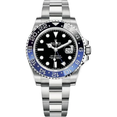 Rolex GMT-Master II 126710BLNR Batman Oyster Front View