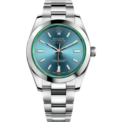 Rolex Milgauss 116400GV Stainless Steel Blue Dial