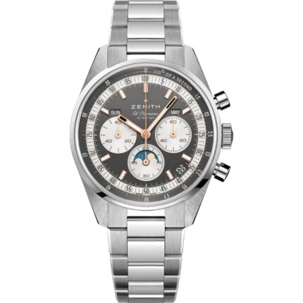 Zenith Chronomaster Original 03.3400.3610/39.M3200 in steel with grey dial
