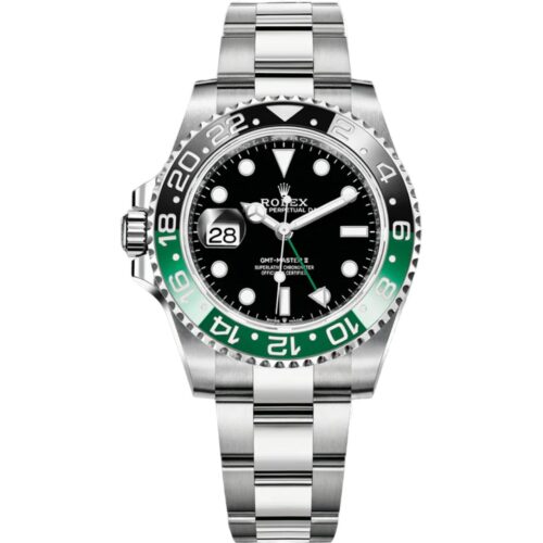 Rolex GMT-Master II 126720VTNR 'Sprite' in steel oyster with black dial