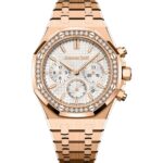 Audemars Piguet Royal Oak Chronograph 26715OR.ZZ.1356OR.01 in rose gold with silver dial