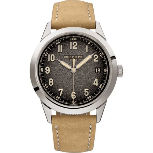 Patek Philippe Calatrava 5226G-001 in white gold with grey dial