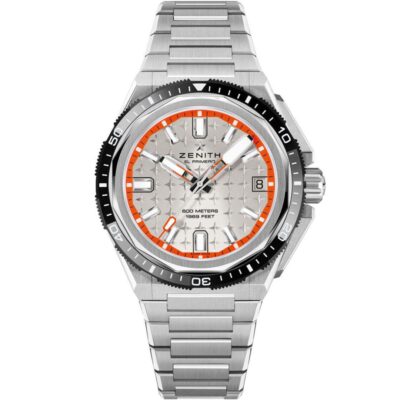 Zenith Defy Extreme Diver 95.9600.3620/01.I300 in titanium with silver dial