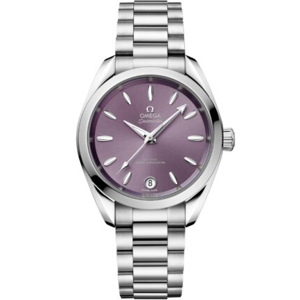Omega Seamaster Aqua Terra Shades 34mm 220.10.34.20.10.002 Purple Front View