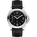 Panerai Luminor Logo PAM01084 in steel with black dial