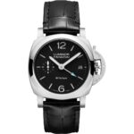 Panerai Luminor Quaranta BiTempo PAM01365 in steel with black dial