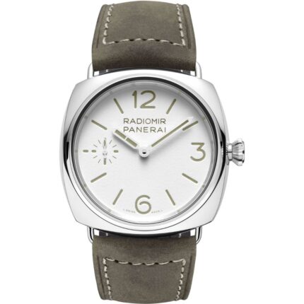 Panerai Radiomir Officine PAM01384 in steel with white dial