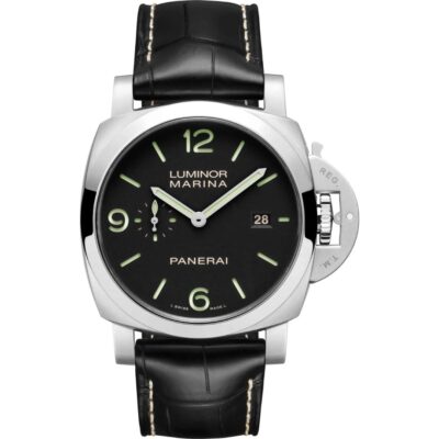 Panerai Luminor Marina PAM03312 in steel with black dial