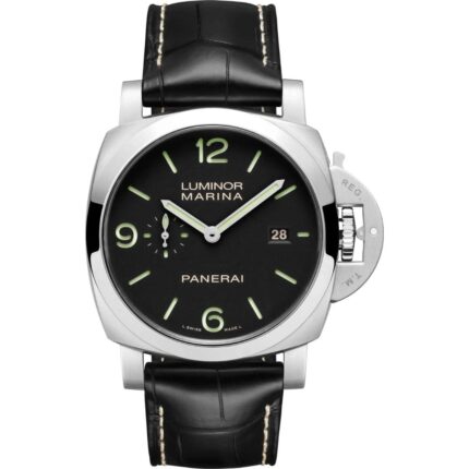 Panerai Luminor Marina PAM03312 in steel with black dial