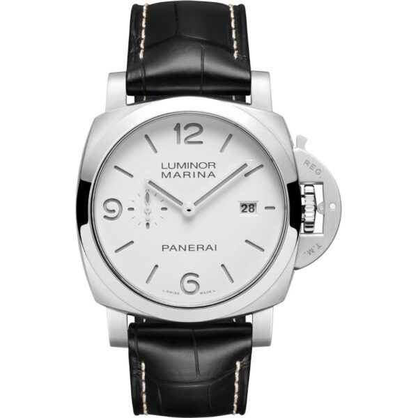 Panerai Luminor Marina PAM03314 in steel with white dial