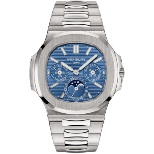 Patek Philippe Nautilus 5740/1G-001 Blue front view