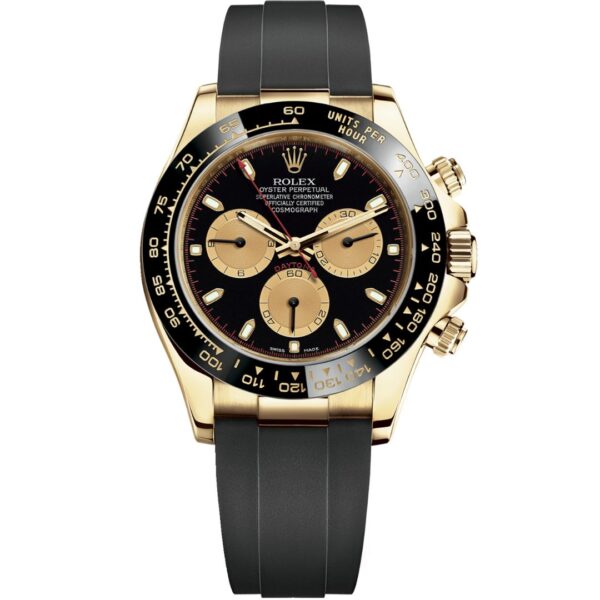 Rolex Daytona 116518LN 'Paul Newman' in yellow gold with black dial