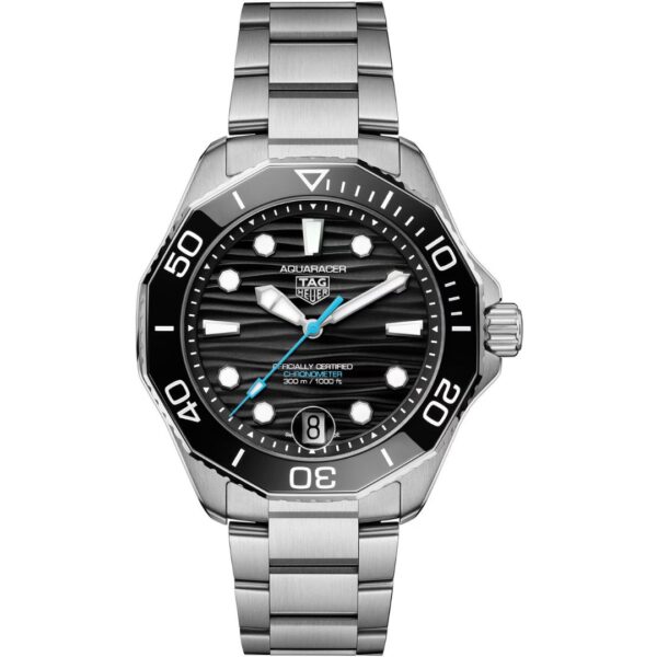 Tag Heuer Aquaracer Professional 300 Date WBP5110.BA0013 in steel with black dial