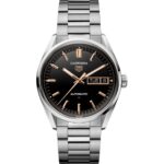 Tag Heuer Carrera Day-Date WDA2111.BA0043 in steel with black dial